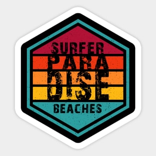 Surfer Paradise Sticker